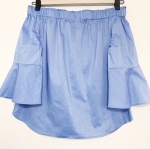 NWT New York & Company Off the Shoulder Top SIZE M